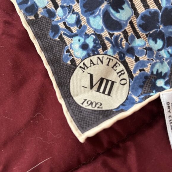 Mantero VII 1902 Silk Scarf - Picture 2 of 5